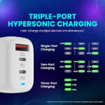 FLiX (Beetel) Storm 65W PD & QC GaN Tech Fast Charging Wall Charger - Image 4