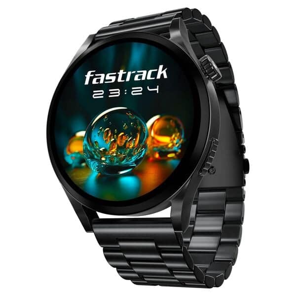 Fastrack Radiant FX4 Premium Metal Smartwatch with 3.8 cm EdgeX AMOLED Display