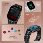Fastrack Radiant Fx2 Luxury Metal Smartwatch - Image 7
