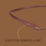 Fingers Wireless in-Ear Earphones Chic BT5 – Fast Charging – Choco Brown - Image 8