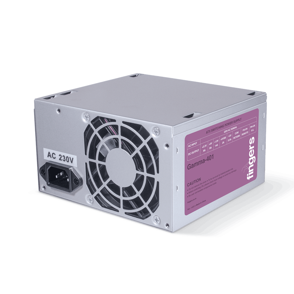 Fingers-Gamma-401-datamation1.png Fingers GAMMA-401 450 Watts PSU - Image 1