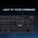 Fingers Magnifico Moonlit Wired USB Desktop Keyboard - Image 4