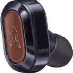 Fingers Bluetooth Hands Free Mono Earphone Pico Musitalk BT10 – Headset with Flexible Design for Both Ears, Compact Size, Virtually Invisible Design, BT v5.0 + EDR – Choco Brown