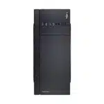 Fingers QuadroTower with SMPS (ATX) Mid Tower Cabinet Matte Black - Image 3