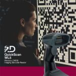 Fingers QuickScan WL5 2D Laser Barcode Scanner - Image 3