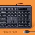 Fingers SuperClicks 4 Wired Multimedia USB Keyboard - Image 3