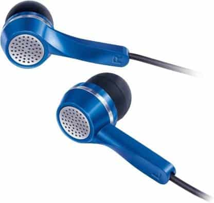 Fingers sound glitz Wired Headset  (Blue+siliver, In the Ear)