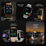 Fire-Boltt Encore Stainless Steel Smart Watch With 1.83” Full Touch Screen Display - Image 2