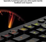Logitech G213 Gaming Keyboard with Dedicated Media Controls, 16.8 Million Lighting Colors Backlit Keys, Spill-Resistant and Durable Design, Black - Image 3