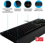 Logitech G213 Gaming Keyboard with Dedicated Media Controls, 16.8 Million Lighting Colors Backlit Keys, Spill-Resistant and Durable Design, Black - Image 6