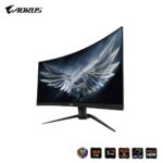 GIGABYTE AORUS CV27F  (27″) 165Hz 1080P 1500R FreeSync Gaming Monitor, Exclusive Built-in ANC, 1920×1080 Display, 1 ms Response Time, HDR, 90% DCI-P3 - Image 4