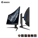 GIGABYTE AORUS CV27F  (27″) 165Hz 1080P 1500R FreeSync Gaming Monitor, Exclusive Built-in ANC, 1920×1080 Display, 1 ms Response Time, HDR, 90% DCI-P3 - Image 7