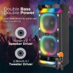 Gizmore 300W Thunder DJ Trolley Outdoor Party Speaker - Image 4