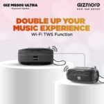 GIZMORE GIZ MS505 Ultra Pocket Melody Portable BT Speaker with TWS Function – Black - Image 5