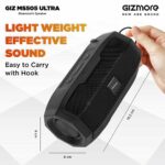 GIZMORE GIZ MS505 Ultra Pocket Melody Portable BT Speaker with TWS Function – Black - Image 6