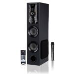 GIZMORE GIZ Tallboy ST5000 PRO 5000 Watt Wireless Bluetooth Tower Speaker (Black)