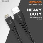 GIZMORE GIZ WL115 2.4A Heavy Duty Lightning cable - Image 2