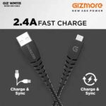 GIZMORE GIZ WM115 2.4A Heavy Duty USB cable - Image 3