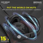 GIZMORE GIZMH411 Hi-Bass Wireless Headphones - Image 4