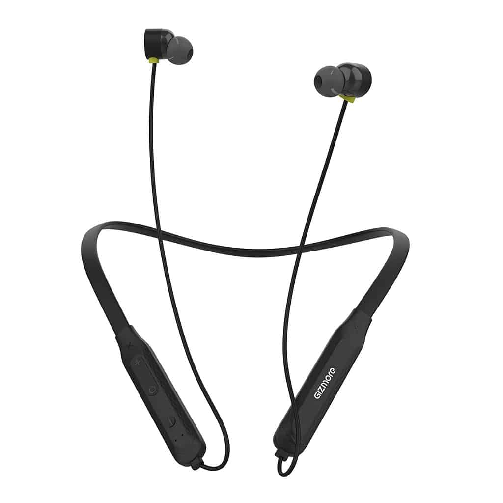 GIZMORE-Giz-MN218-Prodatamation.jpg GIZMORE Giz MN218 Pro Bluetooth Wireless Neckband Earphones with Fast Charging, Up to 18H Playback, Powerful Bass, Built-in Mic for Clear Calls, BT 5.0, Water Resistance, Voice Assistant (Black) - Image 1