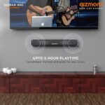 GIZMORE Gizbar 900 2.0 Channel Home Theatre Soundbar with 10W Speaker, Multiple Connectivity Modes with Bluetooth 5.0, Premium Sleek Design (Black) - Image 3