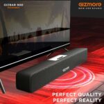 GIZMORE Gizbar 900 2.0 Channel Home Theatre Soundbar with 10W Speaker, Multiple Connectivity Modes with Bluetooth 5.0, Premium Sleek Design (Black) - Image 6