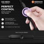GIZMORE ME314 Wired Sound Isolating Earphone, Clear Sound, Single Driver, Secure in-Ear Fit, Durable Quality, Compatible with All 3MM Jack Supported Devices (Black) - Image 4