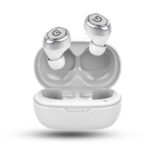 GIZMORE TWS 804 Bluetooth 5.0 in-Ear Wireless Earbuds with Noise Isolation, HD Stereo Sound, IPX4 Water Resistance, 20Hrs Playtime, Type-C Charging, Touch Control and Voice Assistance (White)