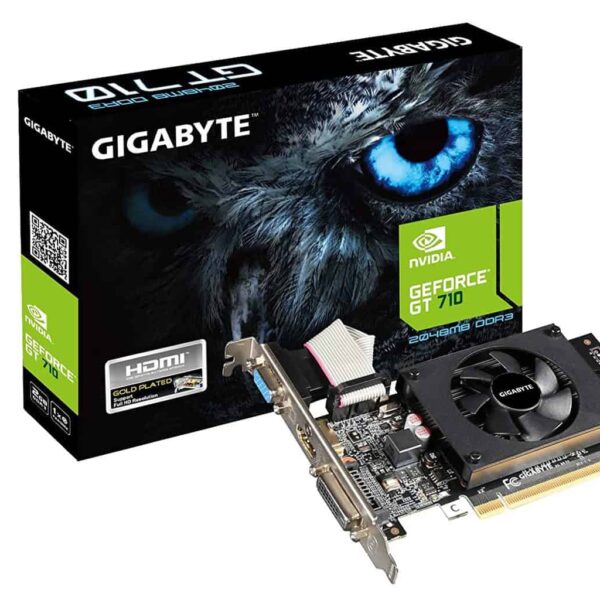 Gigabyte GeForce GV-N710D3-2GL 2GB PCI-Express Graphics Card (Black)