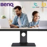 BenQ GW2780T 27″ 1080p IPS Eye-Care Monitor, Height Adjustment, HDMI, Brightness Intelligence, Low Blue Light, Flicker-Free, Color Weakness Mode, in-Built Speaker
