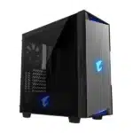Gigabyte Aorus AC 300G C300 Glass ATX Mid Tower Cabinet With Tempered Glass Side Panel, Black ( AC300G )