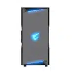 Gigabyte Aorus AC 300G C300 Glass ATX Mid Tower Cabinet With Tempered Glass Side Panel, Black ( AC300G ) - Image 2