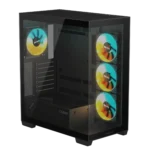 Gigabyte C500 Panoramic Stealth ATX Mid-Tower Cabinet Black - Image 6