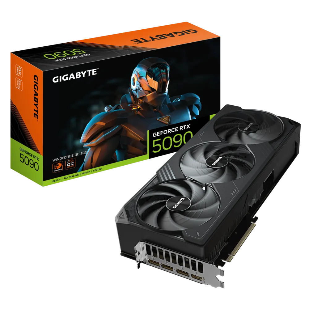Gigabyte-GeForce-RTX-5090-Windforce-OC-32G-GPU-1.webp Gigabyte GeForce RTX 5090 Windforce OC 32G GPU - Image 1