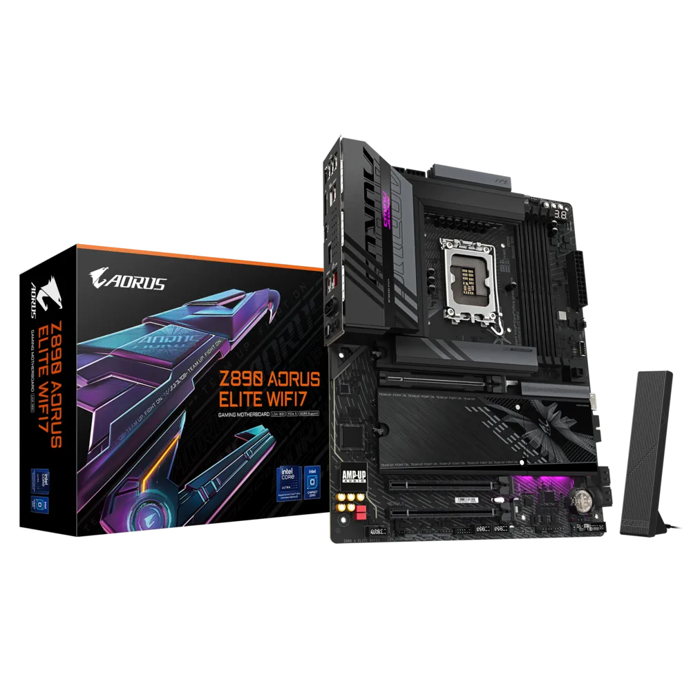 Gigabyte-Z890-Aorus-Elite-WIFI7-Motherboard-1.webp Gigabyte Z890 Aorus Elite WIFI7 Motherboard - Image 1