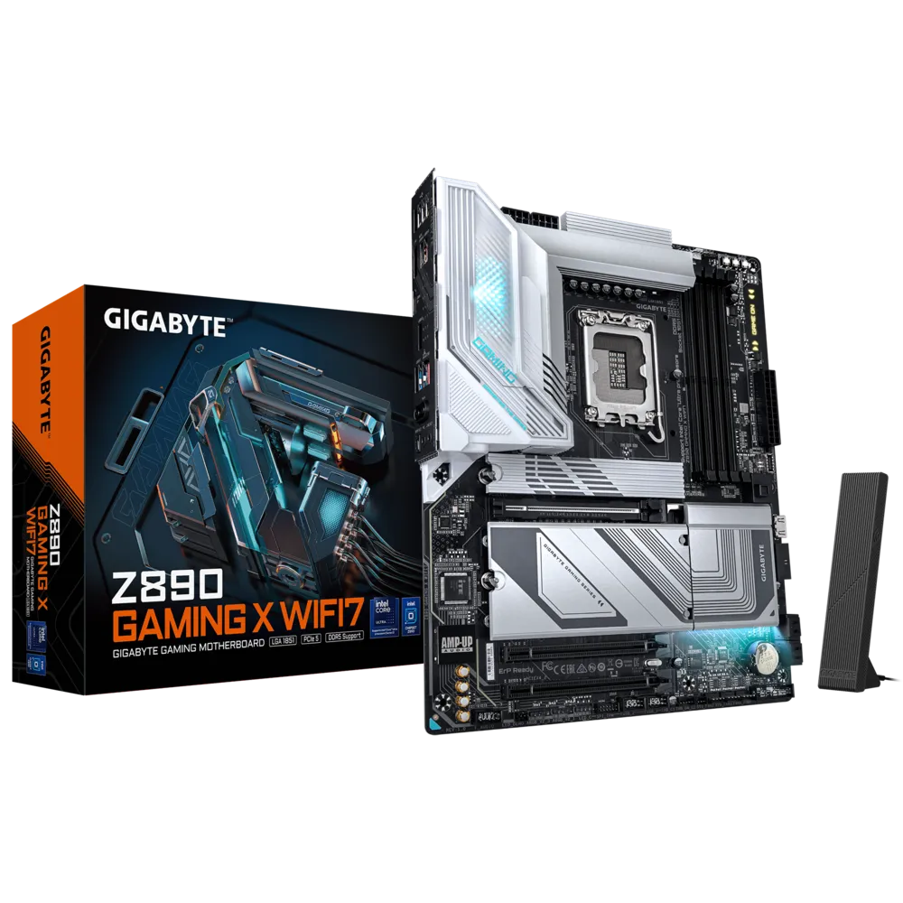 Gigabyte-Z890-GAMING-X-WIFI7-Motherboard-1.webp Gigabyte Z890 GAMING X WIFI7 Motherboard - Image 1