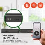 Gizmore BAR6000 60W RMS Wired Soundbar - Image 3