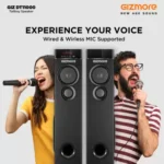Gizmore DT11000 110 W Bluetooth Tower Speaker  (Black, 2.0 Channel) - Image 5