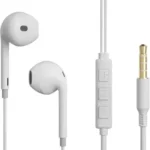 Gizmore GIZ ME340 Wired Headset  (White, In the Ear)