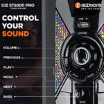 Gizmore ST5000 PRO 50W Bluetooth Tower Speaker - Image 5