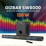 Gizmore SW8000 120W RMS Wireless Soundbar - Image 2