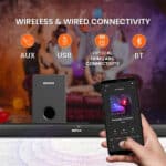 Gizmore SW8000 120W RMS Wireless Soundbar - Image 5