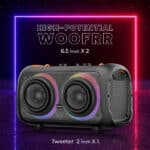 Gizmore T3000 Drumm 60 W Bluetooth Portable Party Speaker - Image 4