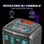 Gizmore Thunder 160W High Bass Bluetooth Party Speaker - Image 3