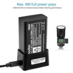 Godox V1-C V1 Li-on TTL On-Camera Round Flash Speedlight Compatible with Canon - Image 5