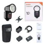 Godox V1-C V1 Li-on TTL On-Camera Round Flash Speedlight Compatible with Canon - Image 6