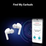 LG Tone Free HBS-FN5U True Wireless Bluetooth Earbuds -Uvnano 99.9% Bacteria Free, Prestigious British Meridian Sound, Dual Microphones, IPX4 Water Resistance, Total 18 Hours Battery Life(White) - Image 5