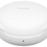 LG Tone Free HBS-FN5U True Wireless Bluetooth Earbuds -Uvnano 99.9% Bacteria Free, Prestigious British Meridian Sound, Dual Microphones, IPX4 Water Resistance, Total 18 Hours Battery Life(White)