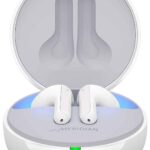LG Tone Free HBS-FN7 Truly Wireless Bluetooth in Ear Headphone with Mic (White/BLACK)