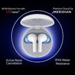 LG Tone Free HBS-FN7 Truly Wireless Bluetooth in Ear Headphone with Mic (White/BLACK) - Image 9